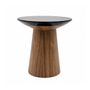 MESA LATERAL KONO NOGAL NEGRO  -1-